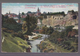 CPA. LUXEMBOURG    La Vallée De L'Aluette Et. Le Rochers Du ,,Bock,,  Voir. Scans - Luxemburg - Town