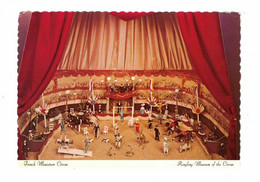 SARASOTA, Florida, USA, French Miniature Circus In The Ringling Museum Of The Circus, Old 4X6  Chrome Postcard - Sarasota