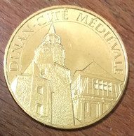 22 DINAN CITÉ MÉDIÉVALE MDP 2017 MINI MÉDAILLE SOUVENIR MONNAIE DE PARIS JETON TOURISTIQUE TOKENS MEDALS COINS - 2017