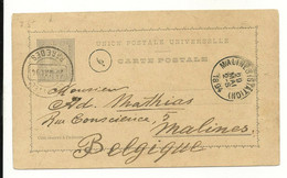 Postal Stationery Portugal Paredes 1894 - Postal Stationery