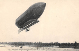 Thème   Aviation      Le Dirigeable Malécot  Après Le Lâchez-Tout     ND 59        (Voir Scan) - Airships