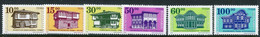 BULGARIA 1996 Definitive: Historic Buildings MNH / **.  Michel 4245-50 - Unused Stamps