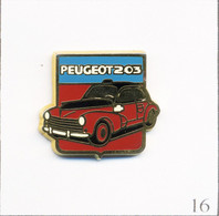 Pin's Automobile - Peugeot / Modèle 203 Police. Est. Hélium. Zamac. T752-16 - Peugeot