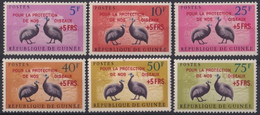 F-EX21863 GUINEE GUINEA MNH 1962 SURCHARGE OVERPRINT PIGEON BIRD AVES OISEAUX. - Perdrix, Cailles
