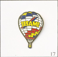 Pin's Transport - Montgolfière / Ballon Sésame. Non Estampillé. Métal Peint. T753-17 - Montgolfières