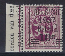 ONBEKEND / INCONNU Nr.  455  BELGIQUE 1937 BELGIE 10 C " KANTDRUK "  ;  Staat Zie Scan ! Verkoop Aan 65 € ! - Tipo 1929-37 (Leone Araldico)