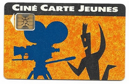 Carte â Puce Ciné Carte Jeunes, France  # Varios-301 - Sonstige & Ohne Zuordnung