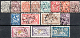 Port Saïd: Yvert N° 20/34 - Used Stamps