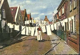Nederland Holland Pays Bas Urk Met Wasgoed Aan De Lijn - Urk