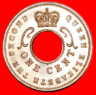 • GREAT BRITAIN (1954-1962): EAST AFRICA ★ 1 CENT 1959H UNC WITH MINT LUSTER! LOW START★ NO RESERVE! - Colonie Britannique