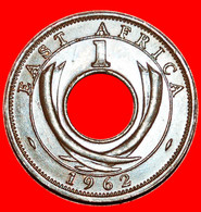 • GREAT BRITAIN (1954-1962): EAST AFRICA ★ 1 CENT 1962H! PATINA! LOW START★ NO RESERVE! - Colonia Británica