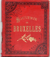 A750 - SOUVENIR DE BRUXELLES  TURIST GUIDE OLD VINTAGE - Belgique & Luxembourg