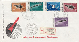 FDC SURINAM 441-445 - South America