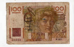 75 - Banque De FRANCE  - 100 Francs - 04.09.1952 - 100 F 1945-1954 ''Jeune Paysan''