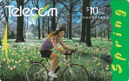 NEW ZEALAND : NZG096 $10 Spring Cycling USED - New Zealand