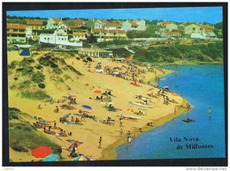 VILA NOVA DE MILFONTES - ASPECTO DA PRAIA - PORTUGAL ( 2 Scans) - Beja