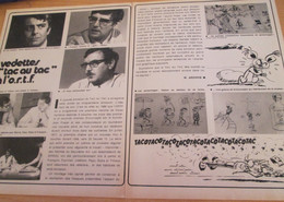 SPI920 PageS De Revue Des Années 60/70 : FRANQUIN PEYO ROBA MORRIS A L'ORTF - Franquin