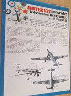 SPI920 Page De SPIROU Années 70 / MISTER KIT Présente FOCKE WULF TA 152H - Flugzeuge