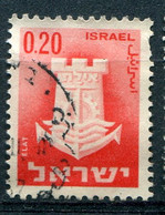 Israël 1965-67 - YT 279 (o) - Used Stamps (with Tabs)