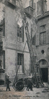 Pompiers - L'Attaque Du Feu Avec La Grande échelle - Mini Carte Staerck Paris - Firemen