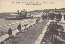 Nice  Palais  De La Jetée Carte D' Autrefois - Luchtvaart - Luchthaven