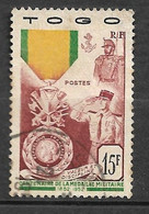 Togo N° 255 Médaille Militaire Oblitéré B/TB     - Oblitérés