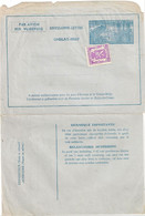 TIMBRE - Par Avion, Enveloppe-lettre / Omslag-brief, Supplément Timbre. - Letter Covers