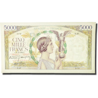 France, 5000 Francs, 1938-10-13, SUP, Fayette:45.1, KM:91 - 5 000 F 1934-1944 ''Victoire''