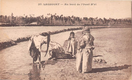 Algérie - LAGHOUAT - Au Bord De L'Oued M'zi - Lavandières, Laveuses - Laghouat