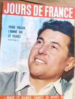 Jours De France N°61_du 14 Au 21/01/1956_Pierre Poujade,l'homme Aux 52 Visages_Grace Et Rainier,fiancés Au Nouvel An - Fashion