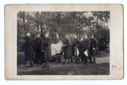 CPA 3051 MILITARIA - Carte Photo Militaire - PARIS - Hopital Du Val De Grâce - Un Groupe De Blessés Dont Roger HOCHART - Personen