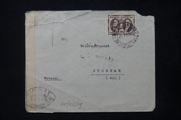 BRÉSIL - Enveloppe Commerciale De Rio De Janeiro Pour La France En 1939 Avec Contrôle Postal  - L 84439 - Cartas