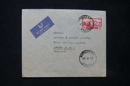 LIBAN - Enveloppe Commerciale De Beyrouth Pour Londres Par Avion En 1946, Affranchissement Recto Et Verso - L 84461 - Lebanon