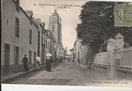 BOURG DE BATZ. -  La Rue De La Mairie. Belle Carte - Batz-sur-Mer (Bourg De B.)