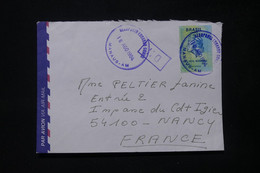 BRÉSIL - Enveloppe De Manaus Pour La France En 1994, Oblitération De L 'Aéroport - L 84474 - Briefe U. Dokumente