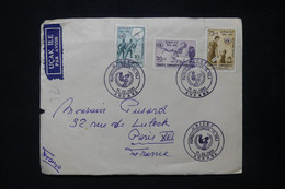TURQUIE - Enveloppe De Ankara Pour Paris En 1961, Affranchissement Et Oblitération UNICEF - L 84479 - Storia Postale