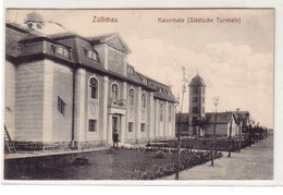 20140 Ak Züllichau Kaiserhalle (Städtische Turnhalle) 1913 - Ohne Zuordnung