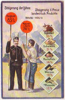 24230 Ak Steigerung Der Löhne Und Preise Um 1910 - Ohne Zuordnung