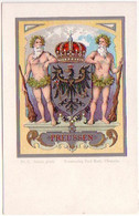 24575 Künstler Ak Lithographie Wappen Preussen Um 1900 - Sin Clasificación