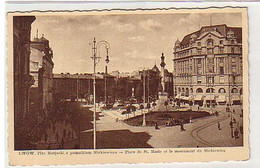 27787 Ak Lemberg Platz St. Marie U. Monument Um 1915 - Ohne Zuordnung