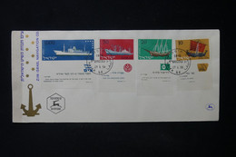 ISRAËL - Enveloppe FDC En 1958 - Bateaux - L 84501 - FDC