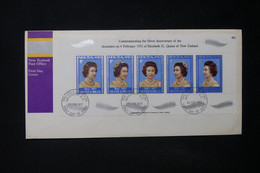 NOUVELLE ZÉLANDE - Enveloppe FDC En 1977 - Reine Elisabeth  - L 84522 - FDC