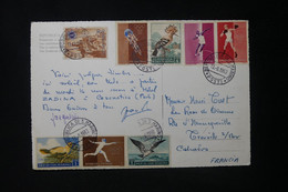 SAINT MARIN - Affranchissement Varié Sur Carte Postale En 1960 Pour La France  - L 84523 - Cartas & Documentos