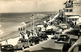 St Aubin Sur Mer * Vue Sur La Plage * Café Restaurant Hôtel BELLEVUE* Automobile Voiture Ancienne CITROEN 2CV - Saint Aubin