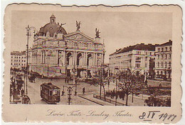 33010 Ak Lemberg Theater 1917 - Non Classificati
