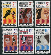BULGARIA  1995 Centenary Of Cinema MNH / **.  Michel 4184-89 - Ongebruikt
