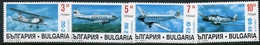 BULGARIA  1995 Commercial Aircraft MNH / **.  Michel 4180-83 - Ongebruikt