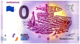 Billet Touristique - 0 Euro - Portugal - Sardinhas (2019-1) - Pruebas Privadas
