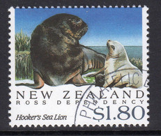 New Zealand 1992 Antarctic Seals $1.80 Value, Used, SG 1669 - Oblitérés