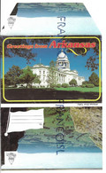 Carnet-enveloppe De 6 Vues Recto-verso. Greetings From Arkansas. - Little Rock